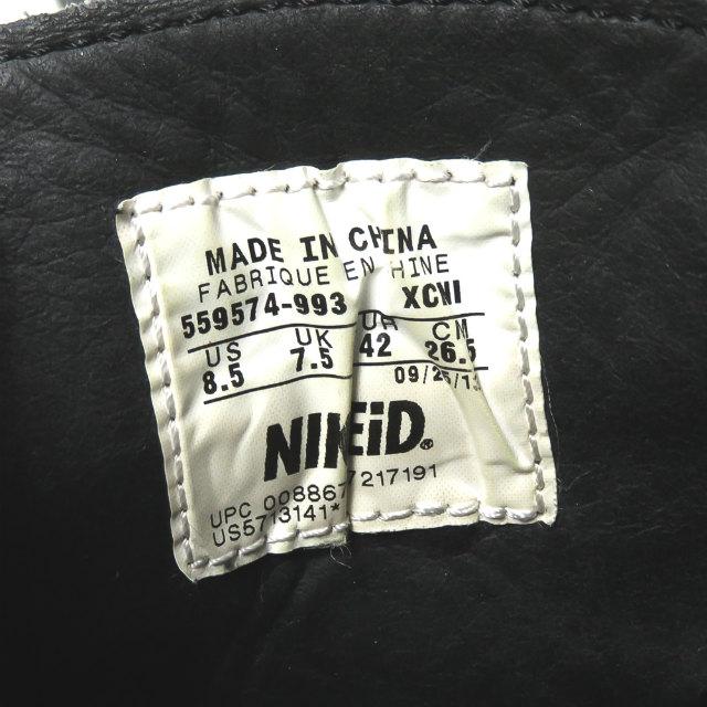 ナイキ NIKE ZOOM STEFAN JANOSKI ID ズーム ステファンジャノスキー アイディー 559574-993 US8.5(26.5cm) ブラック レザー ローカット スニーカー |  | 14