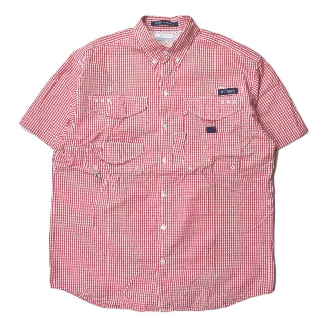 Columbia ギンガムチェック コロンビア ピーエフジー Columbia PFG Super Bonehead S/S Shirt