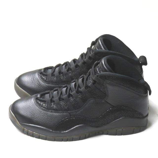 ナイキ NIKE AIR JORDAN 10 RETRO OVO エアジョーダン10 レトロ 819955-030 US9.5(27.5cm) ブラック スニーカー シューズ｜looponline｜02