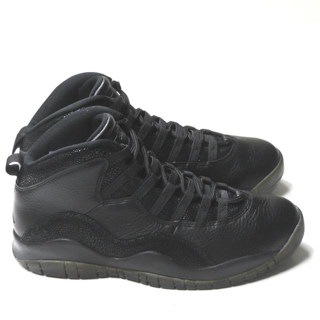 ナイキ NIKE AIR JORDAN 10 RETRO OVO エアジョーダン10 レトロ 819955-030 US9.5(27.5cm) ブラック スニーカー シューズ｜looponline｜04