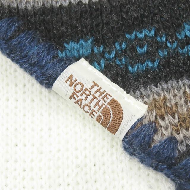 ザ・ノースフェイス THE NORTH FACE 茶タグ ノルディック柄 耳当て付きニットキャップ NN85725 フリー グレー/ブラウン/ブルー等 帽子 |  | 03