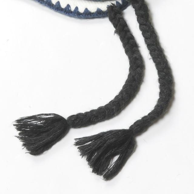 ザ・ノースフェイス THE NORTH FACE 茶タグ ノルディック柄 耳当て付きニットキャップ NN85725 フリー グレー/ブラウン/ブルー等 帽子 |  | 05