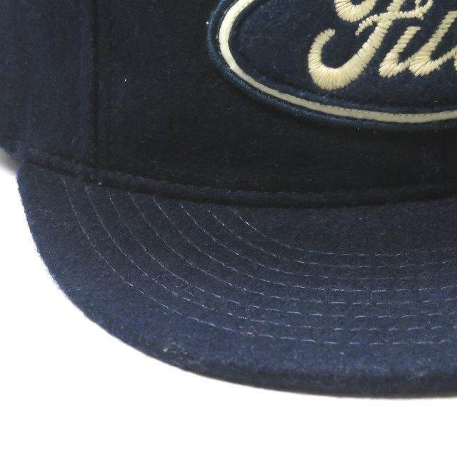 ファクト FACT. ロゴワッペン ウール6パネルキャップ フリー