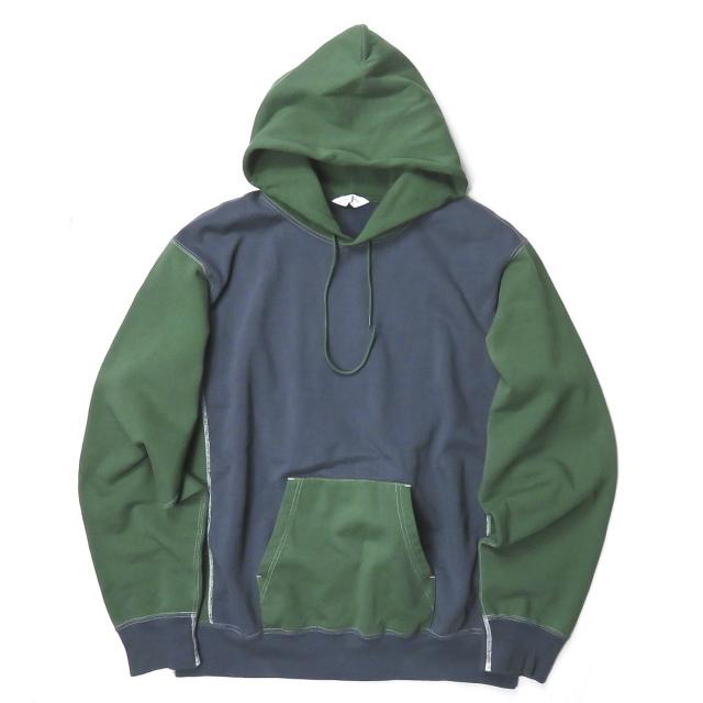 アンユーズド UNUSED 20AW 日本製 2tone Sweat Hoodie 2トーン アンユーズド UNUSED 20AW 日本製 2tone Sweat Hoodie 2トーン