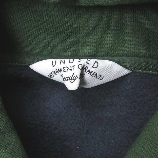 アンユーズド UNUSED 20AW 日本製 2tone Sweat Hoodie 2トーン アンユーズド UNUSED 20AW 日本製 2tone Sweat Hoodie 2トーン