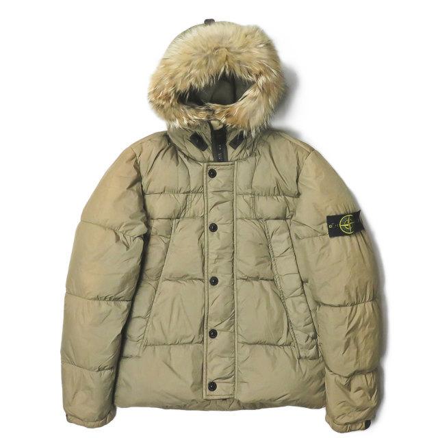 ストーンアイランド STONE ISLAND FUR GARMENT DYED DOWN JACKET