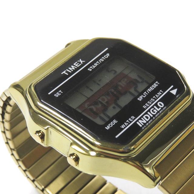 シュプリーム タイメックス Supreme x TIMEX 19AW 別注 Digital Watch