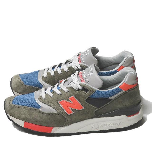 ニューバランス ジェイクルー NEW BALANCE x J.CREW 別注 アメリカ製 M998JC3 US9.5D(27.5cm) オリーブ Made In USA スニーカー シューズ｜looponline｜02