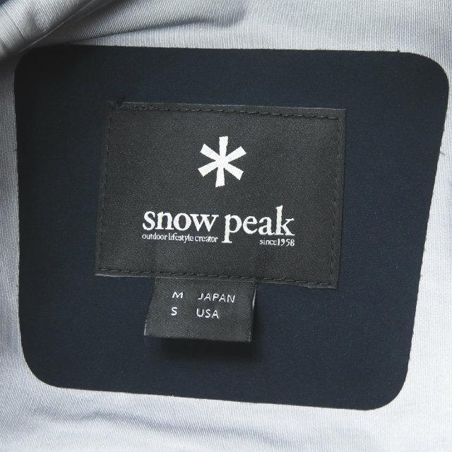 スノーピーク snow peak 3L Light Shell Jacket 3レイヤーライトシェルジャケット JK-16AU013 M/JPN ネイビー シェル マウンテンパーカー アウター |  | 02