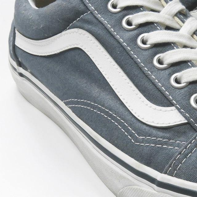 バンズ VANS OLD SKOOL オールドスクール 751505 US10(28cm) ブルーグレー キャンバス スニーカー シューズ |  | 06