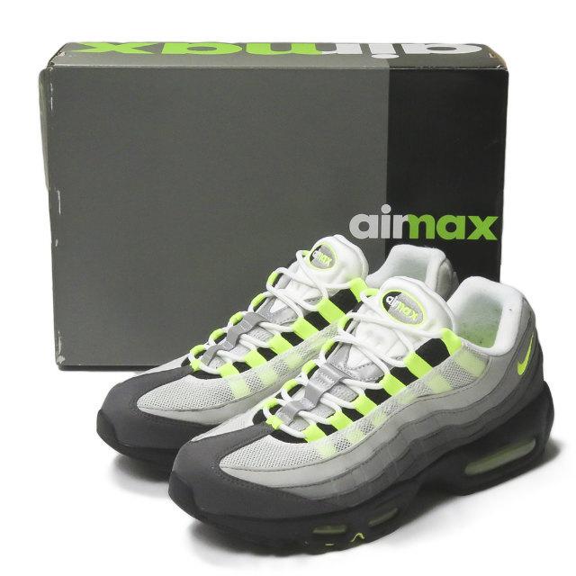 ナイキ NIKE AIR MAX 95 OG エアマックス 95 554970-071 US9(27cm) BLACK/VOLT-MEDIUM ASH-DARK PEWTER イエローグラデーション スニーカー シューズ｜looponline