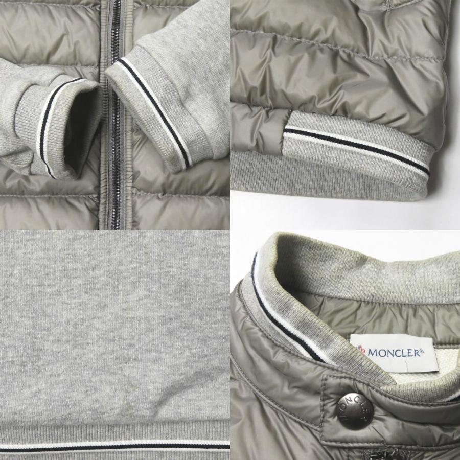 MONCLER モンクレール MAGLIA CARDIGAN ナイロン x スウェット MONCLER モンクレール MAGLIA CARDIGAN ナイロン x スウェット
