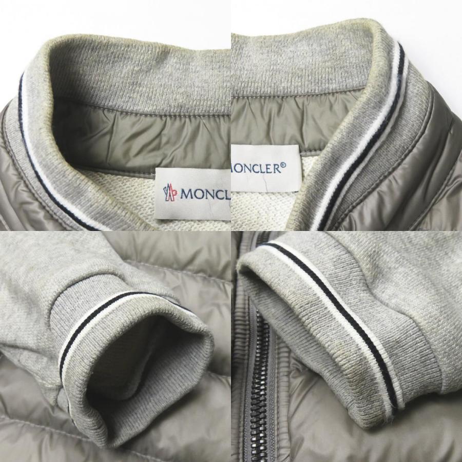 MONCLER モンクレール MAGLIA CARDIGAN ナイロン x スウェット MONCLER モンクレール MAGLIA CARDIGAN ナイロン x スウェット