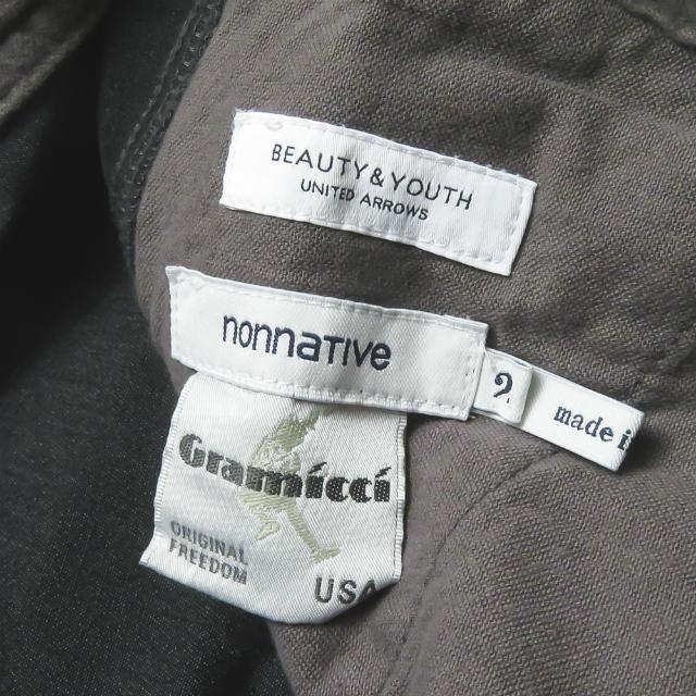 【未着用】CLIMBER EASY PANTS　B&Y 2019SS　サイズ2 nonnative x GRAMICCI BEAUTY&YOUTH 19AW 別注 日本製 CLIMBER