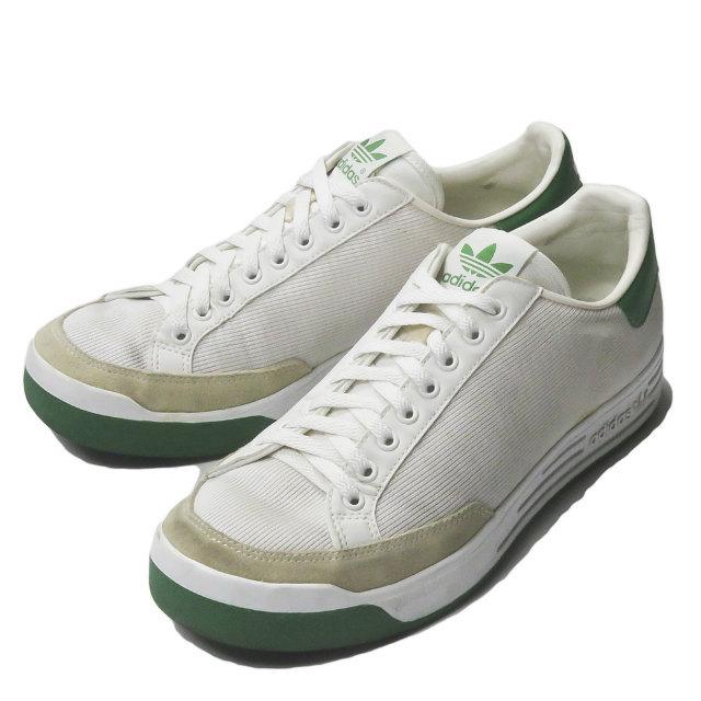 アディダス adidas Rod Laver ロッドレーバー 668701 US9.5(27.5cm) ホワイト/グリーン ロッドラバー スニーカー シューズ | 