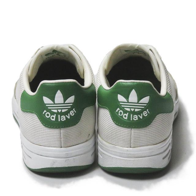 アディダス adidas Rod Laver ロッドレーバー 668701 US9.5(27.5cm) ホワイト/グリーン ロッドラバー スニーカー シューズ |  | 03