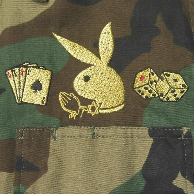 アフターベース  afterbase x VAV JAP 別注 WOODLAND CAMO JACKET ウッドランドカモジャケット M グリーン 迷彩 カモフラ ミリタリー ファティーグ |  | 04