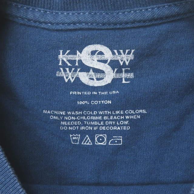 KNOW WAVE x LQQK STUDIO ノーウェーブ ルックスタジオ 別注 S/S LOGO TEE S ブルー 半袖 ロゴ Tシャツ トップス s17637 |  | 02