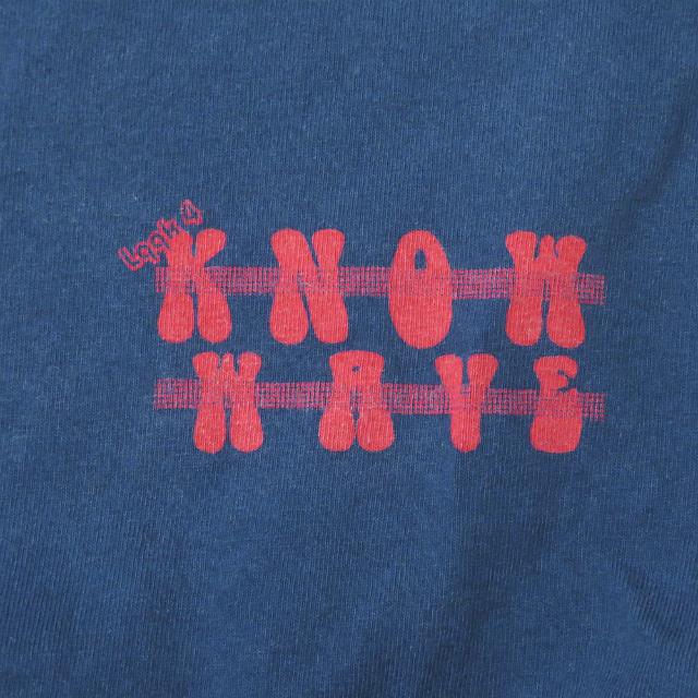 KNOW WAVE x LQQK STUDIO ノーウェーブ ルックスタジオ 別注 S/S LOGO TEE S ブルー 半袖 ロゴ Tシャツ トップス s17637 |  | 04