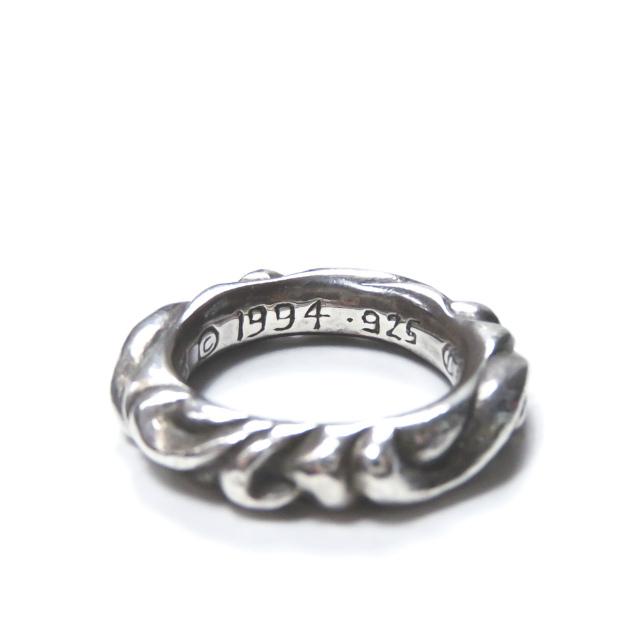 クロムハーツ CHROME HEARTS 1994 スクロールバンドリング  7号 シルバー 指輪 シルバー925 アクセサリー |  | 04
