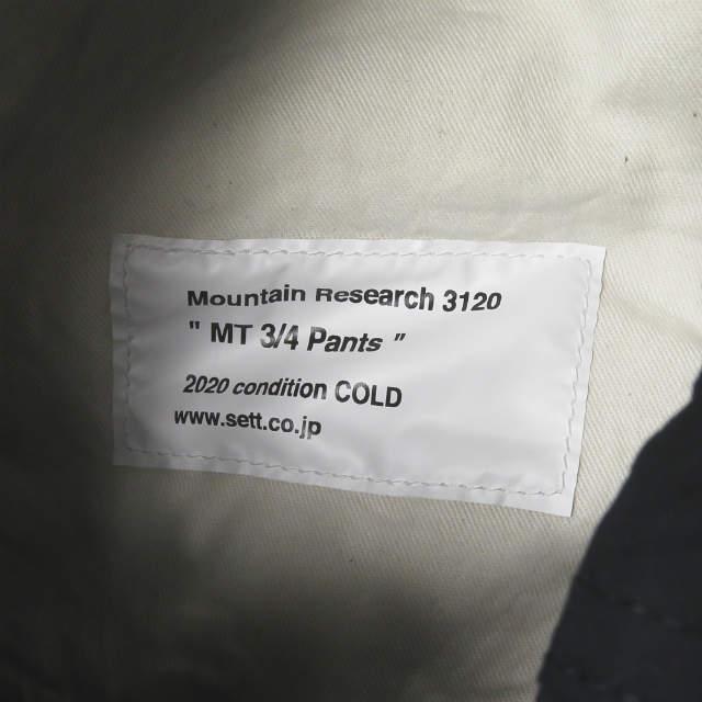 2021新商品 Mountain Research マウンテンリサーチ MT Pants2020