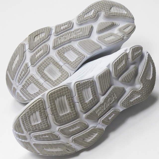 【中古】ホカオネオネ HOKA ONE ONE M BONDI 6 ボンダイ F27219J/1019269 US10.5(28.5cm) ホワイト メタロッカー テクノロジー スニーカー シューズ |  | 10