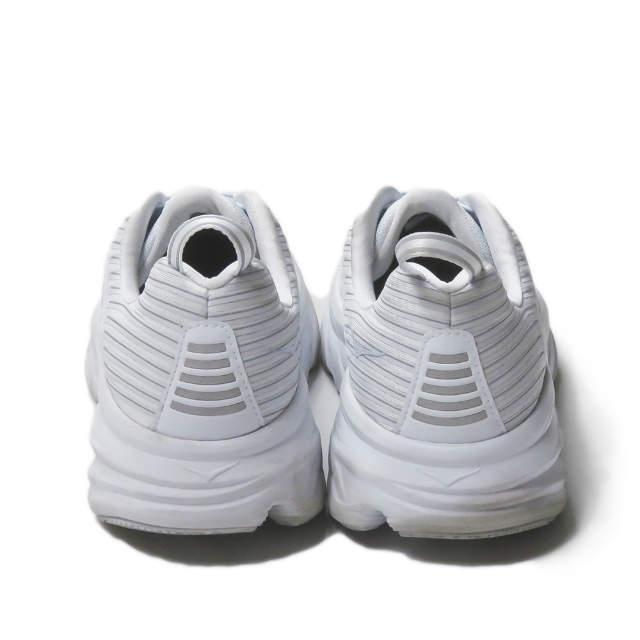 【中古】ホカオネオネ HOKA ONE ONE M BONDI 6 ボンダイ F27219J/1019269 US10.5(28.5cm) ホワイト メタロッカー テクノロジー スニーカー シューズ |  | 03