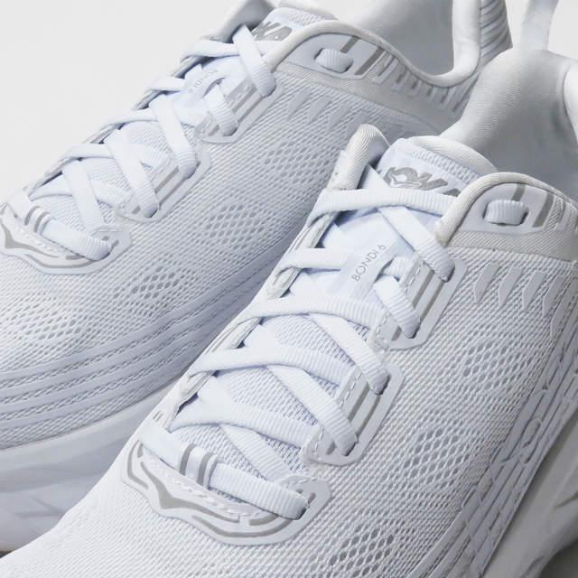 【中古】ホカオネオネ HOKA ONE ONE M BONDI 6 ボンダイ F27219J/1019269 US10.5(28.5cm) ホワイト メタロッカー テクノロジー スニーカー シューズ |  | 05