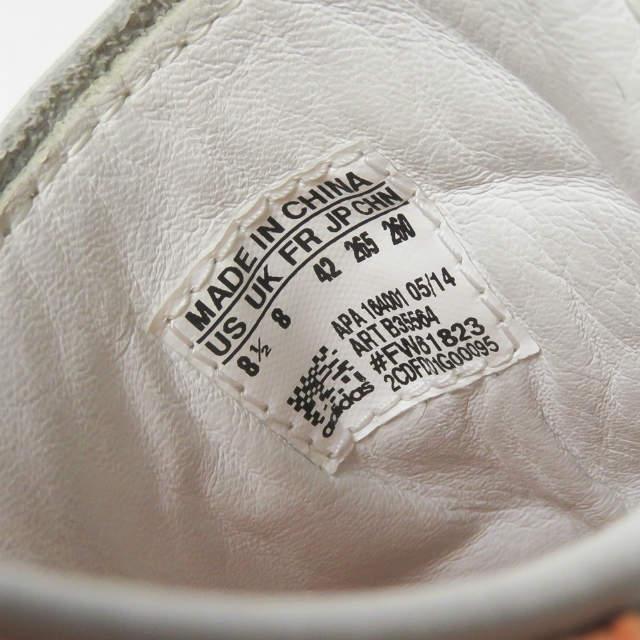adidas by RAF SIMONS アディダス バイ ラフシモンズ STAN SMITH スタンスミス B35564 US8.5(26.5cm) ホワイト/オレンジ レザー s17865 |  | 11