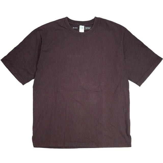 VAINL ARCHIVE x FRUIT OF THE LOOM ヴァイナルアーカイブ フルーツオブザルーム 別注 スリットTシャツ 2218048 M ブラウン s17883