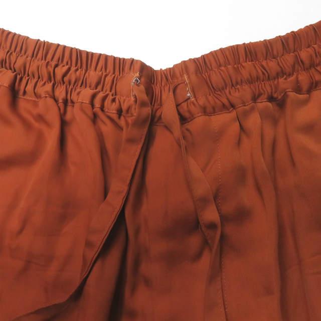 WhoWhat フーワット 日本製 EE SHORT PANTS キュプライージーショーツ S ブラウン ショートパンツ ボトムス s17917 |  | 03