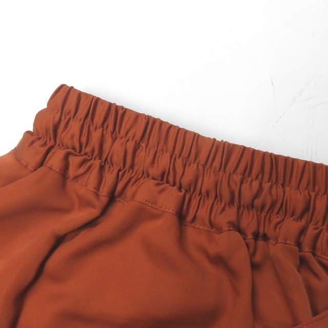 WhoWhat フーワット 日本製 EE SHORT PANTS キュプライージーショーツ S ブラウン ショートパンツ ボトムス s17917 |  | 04