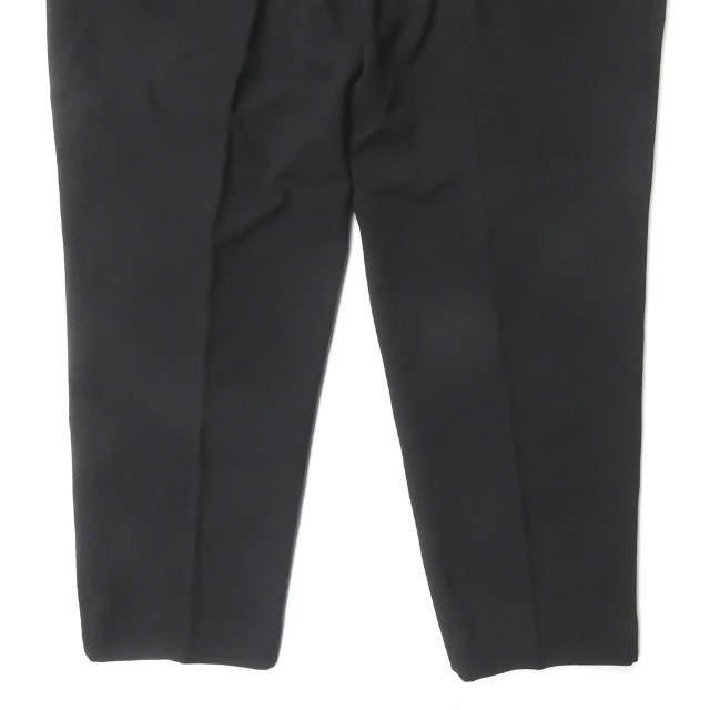 VAINL ARCHIVE ヴァイナルアーカイブ 18SS 日本製 PAUL-PT ワイドテーパードパンツ 2218015 L ブラック スラックス ボトムス s17919 |  | 04