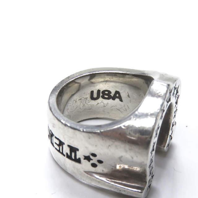 TENDERLOIN テンダーロイン H.S RING CHICK SILVER/STONE ダイヤホースシューリング 10号 シルバー 指輪 アクセサリー s17942 |  | 06