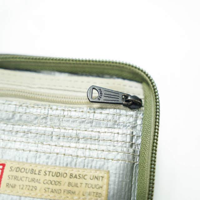 B JIRUSHI YOSHIDA x PORTER x S/DOUBLE B印 ヨシダ ポーター 別注 DAISY CUTTER ラウンドジップウォレット オリーブ 二つ折り財布 s17950 |  | 06