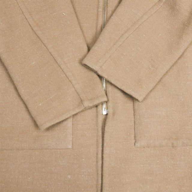 UNUSED アンユーズド 18AW 日本製 Wool and hemp / Overcoat. フーデッドメルトンオーバーコート US1478 2 ベージュ アウター s17995 |  | 05