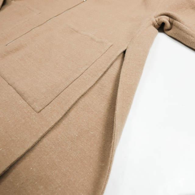 UNUSED アンユーズド 18AW 日本製 Wool and hemp / Overcoat. フーデッドメルトンオーバーコート US1478 2 ベージュ アウター s17995 |  | 07