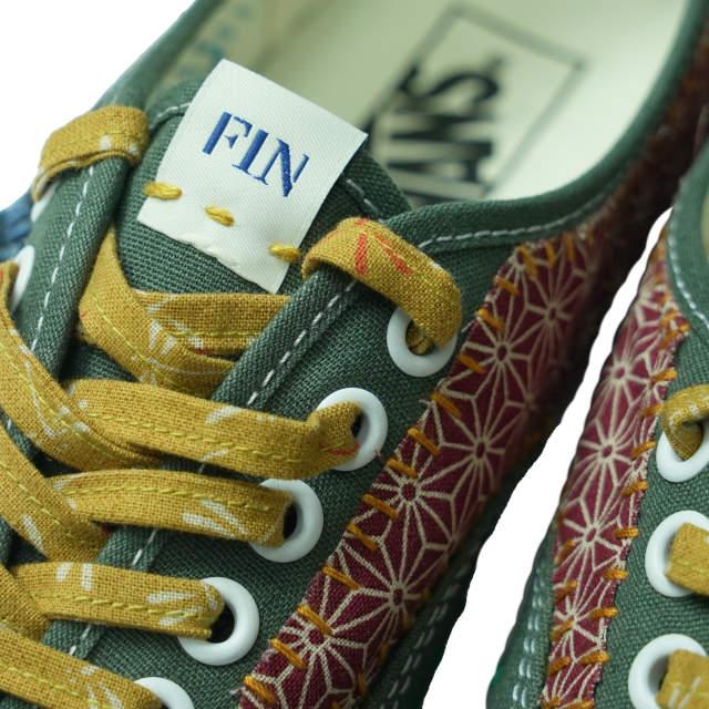 FIN CRAFTED GOODS x VANS フィン バンズ 別注 OG AUTHENTIC LX FIN CRAFTED GOODS x VANS フィン バンズ 別注 OG AUTHENTIC LX