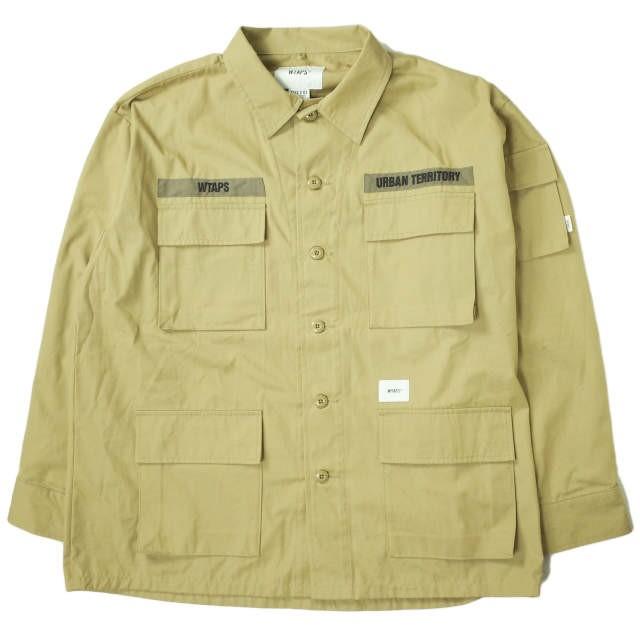 新品 WTAPS ダブルタップス 21SS JUNGLE 02 / LS / COTTON.RIPSTOP