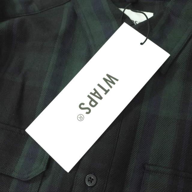 新品 WTAPS ダブルタップス 21AW DECK / LS COTTON. FLANNEL 新品 WTAPS ダブルタップス 21AW DECK / LS COTTON. FLANNEL