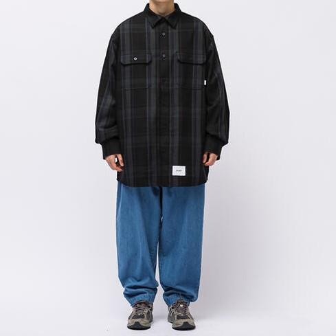 新品 WTAPS ダブルタップス 21AW DECK / LS COTTON. FLANNEL 新品 WTAPS ダブルタップス 21AW DECK / LS COTTON. FLANNEL
