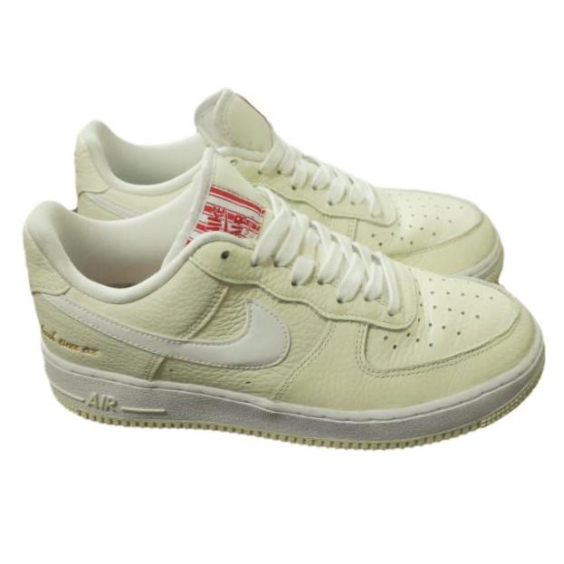 NIKE ナイキ AIR FORCE 1 07 PREMIUM EMB エアフォース 1 07 プレミアム ポップコーン CW2919-100 US7.5(25.5cm) COCONUT MILK s18229｜looponline｜03