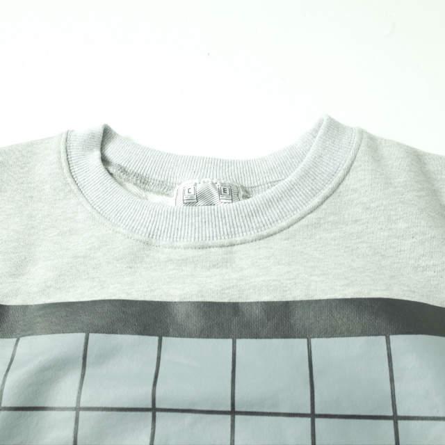 新品 C.E シーイー 20AW 日本製 UNBALANCE BEHIND CREW NECK 新品 C.E シーイー 20AW 日本製 UNBALANCE BEHIND CREW NECK