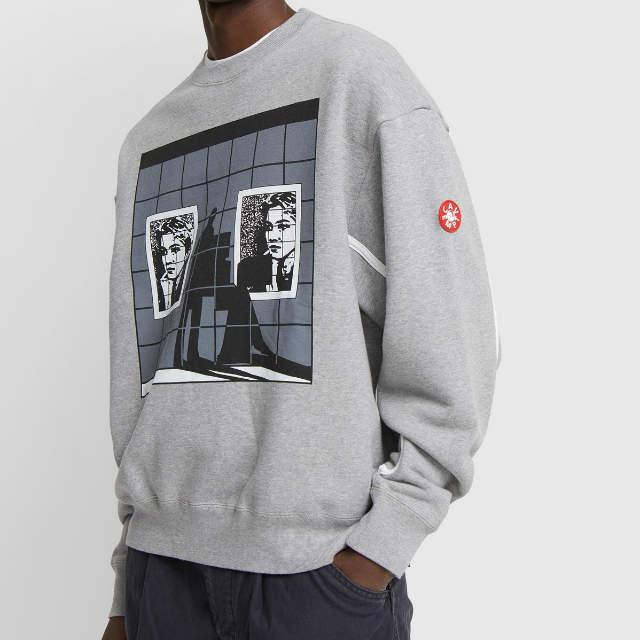 新品 C.E シーイー 20AW 日本製 UNBALANCE BEHIND CREW NECK 新品 C.E シーイー 20AW 日本製 UNBALANCE BEHIND CREW NECK