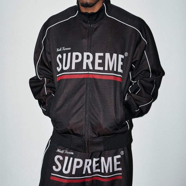 SUPREME シュプリーム 22AW World Famous Jacquard Track Jacket SUPREME シュプリーム 22AW World Famous Jacquard Track Jacket