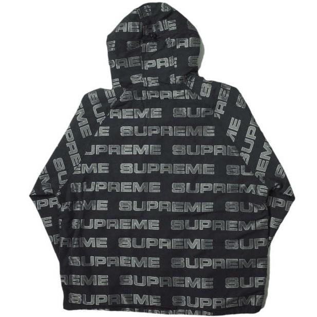 SUPREME シュプリーム 21AW Logo Ripstop Hooded Track Jacket ロゴリップストップ フーデッド