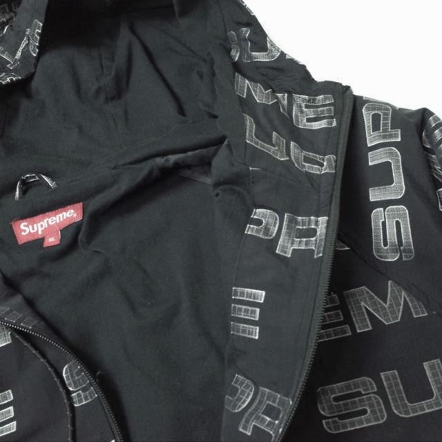 SUPREME シュプリーム 21AW Logo Ripstop Hooded Track Jacket SUPREME シュプリーム 21AW Logo Ripstop Hooded Track Jacket