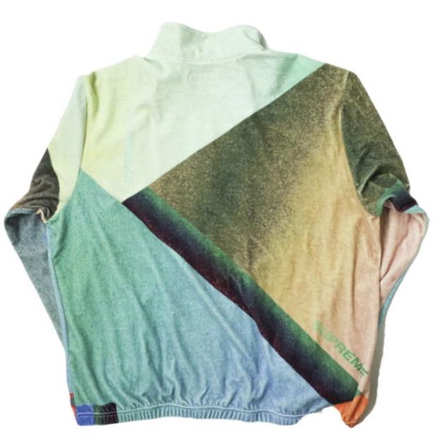 新品 SUPREME シュプリーム 23SS Geo Velour Track Jacket ジオベロアトラックジャケット XL Multicolor  WEEK7 アウター s18386