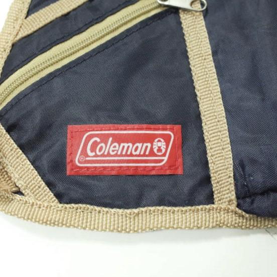 Coleman コールマン 斜め掛け ボディバッグ ネイビー/ベージュ カバン s18434 |  | 02