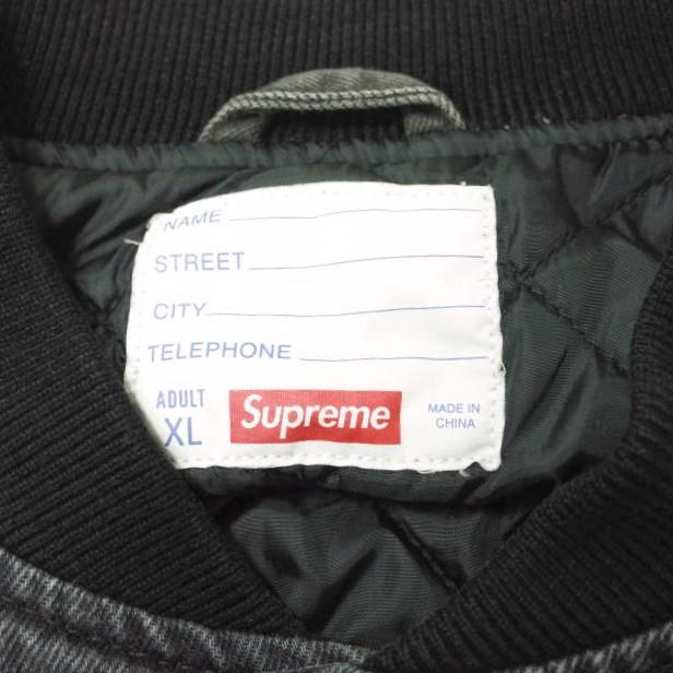 SUPREME シュプリーム 23SS Washed Knockout Denim Varsity SUPREME シュプリーム 23SS Washed Knockout Denim Varsity